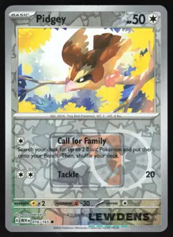 Pidgey - 016/165 - Play! League Promo - Scarlet & Violet 151 - Pokemon Card 4 - Image 1