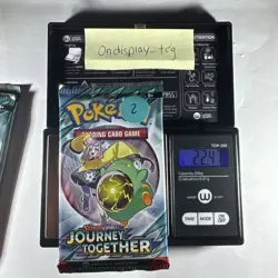 Heavy! 22.47g! Pokemon Journey Together Booster Pack Sealed - Image 1