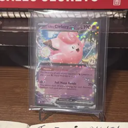 Pokemon Lillie's Clefairy EX Journey Together 056/159 Ultra Holo Double Rare NM - Image 1