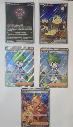 Pokemon Tcg Full Art Lot Mega Evolutions Destined Rivals Phantasmal Flames - Image 2