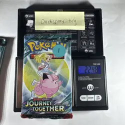 Heavy! 22.48g! Pokemon Journey Together Booster Pack Sealed - Image 1