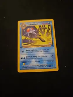 Pokemon TCG Tentacruel Fossil 44/62 Regular 1st Edition Uncommon - Image 2