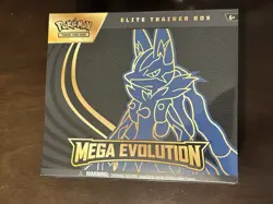 Pokemon Mega Evolution Elite Trainer Box Lucario Mega Gardevoir ETB Booster - Image 1