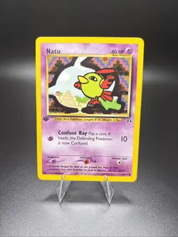 Pokemon TCG Natu 1st Edition 59/76 Neo Discovery 2001 Common- NM - Image 1