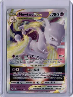 Mewtwo VSTAR 2022 Pokemon GO #31/78 Full Art - Image 1
