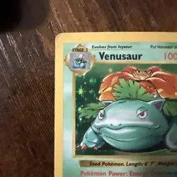 ✅🔥Pokemon TCG Shadowless Venusaur Base Set Holo Unlimited RARE Card 15/102 - Image 2