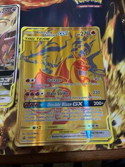 Pokemon Jumbo Card Lot of 3 Espeon & Deoxygenated GX SM240 & Two SM247 Reshiram - Image 4