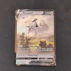 Pokemon Arceus V SWSH204 Sword & Shield Promo Holo Card 220 HP - Image 1