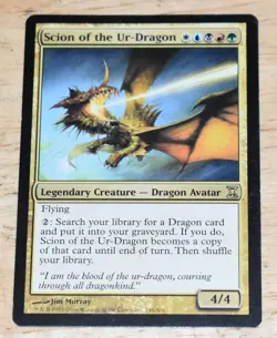 MTG Legendary Creature Avatar SCION OF THE UR-DRAGON (1) - Image 1