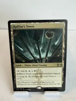 MTG Raffine's Tower Land Rare Streets of New Capenna Regular #254 - Image 1