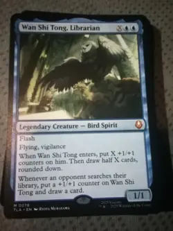 MtG Wan Shi Tong, Librarian Mythic Avatar: The Last Airbender Unplayed - Image 1