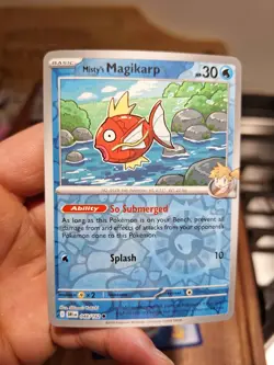 Misty’s Magikarp 048/182 Destined Rivals Reverse Holo NM Pokemon TCG - Image 1