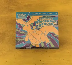 Pokemon TCG Ascended Heroes ETB Elite Trainer Box New, Box Dmg, READ - Image 1