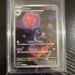 2023 PSA POKEMON PAL EN-PALDEA EVOLVED ILLUSTRATION RARE #215 RABSCA CGC 10 - Image 3
