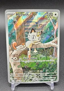 Meowth 106/094 Me02: Phantasmal Flames Holo Near Mint English Pokemon TCG - Image 1