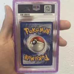 2001 Pokemon Espeon Neo Discovery Holo Rare 1/75 Unlimited English PSA 1 LOW POP - Image 3
