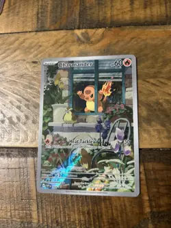 Pokemon TCG Charmander Illustration Black Star Promo SVP 044 - Image 1