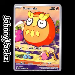 Darumaka 097/086 - 2025 Black Bolt Illustration Rare Holo - Pokemon Card (NM) - Image 1