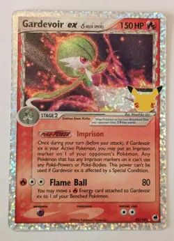 Pokemon TCG Card Gardevoir EX (Delta Species) Celebrations: Classic 93/101 - Image 1