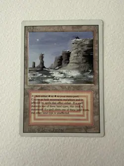 Plateau (English) Dual Land - Magic The Gathering (MTG Revised Edition) - Image 1