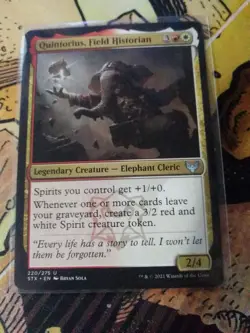 Quintorius, Field Historian Red White Budget Built Commander Deck - Image 1