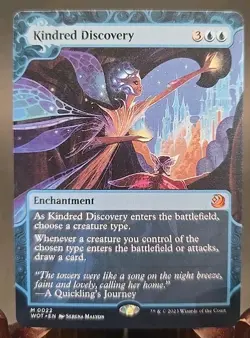 Kindred Discovery Wilds of Eldraine: Enchanting Tales MTG Regular Near Mint - Image 1