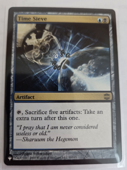 MTG, Time Sieve -The List Reprints Regular NM - Image 1