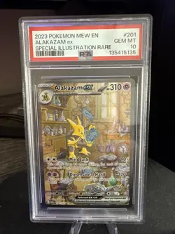 Alakhazam Ex SIR 202/165 Pokemon 151 PSA 10 Gem Mint Scarlet & Violet - Image 1