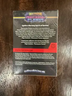 Pokemon Mega Evolution Phantasmal Flames Booster Bundle Sealed - Image 3
