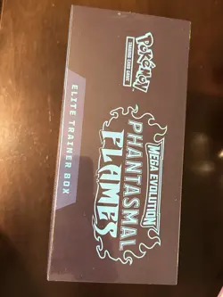 Pokemon Mega Evolution Phantasmal Flames Elite Trainer Box Charizard ETB Booster - Image 3