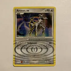 Arceus - DP50 [Diamond & Pearl] Pokemon TCG - BLACK STAR PROMO - NM - Vintage - Image 1