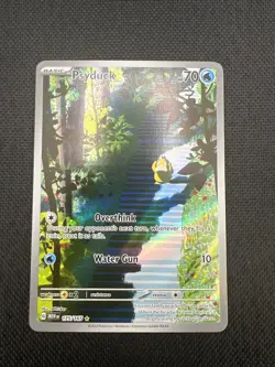 Pokemon TCG Scarlet Violet-151 Holo Illustration Rare Card Psyduck 175/165 - NM - Image 1