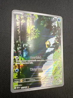 Pokemon TCG Scarlet Violet-151 Holo Illustration Rare Card Psyduck 175/165 - NM - Image 2