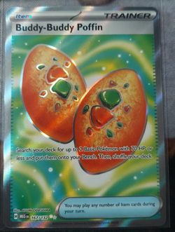 Buddy-Buddy Poffin 167/132 Pokemon Mega Evolution NM - Image 1