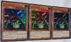 Yugioh 3x Gigaplant DUOV-EN062 Ultra Rare 1st Edition Near Mint Playset - Image 5