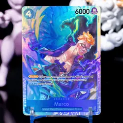 One Piece Card Game - Marco - SR - PRB02-008 - NM - English - Image 1