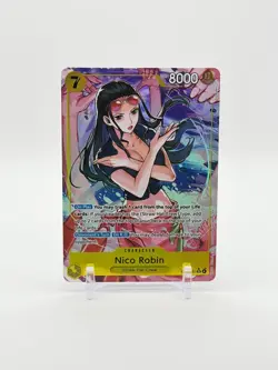 One Piece Nico Robin SR Alt Art EB03-055 Heroines Edition English - Image 1