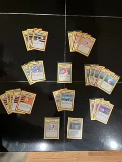 Pokemon Base Set Mixed Trainer Cards Bulk - 1999 TCG Oak, Bill, and More - LP-NM - Image 1