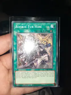 MP21-EN207 Rookie Fur Hire | 1st Edition | Common Card YuGiOh Trading Card Game - Image 1