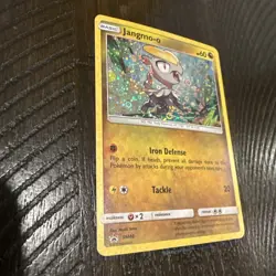 Pokemon TCG Jangmo-o SM40 Sequin Holo Card 2017 - Image 3