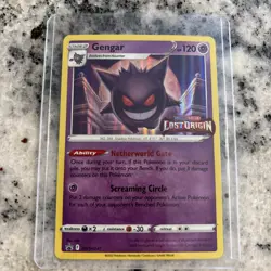 Pokemon Gengar SWSH241 Sword & Shield Lost Origin Black Star Promo Card - Image 1