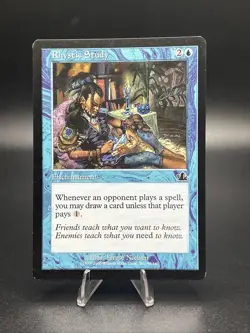 Rhystic Study Prophecy Regular Magic the Gathering MTG 45/143 LP - Image 1