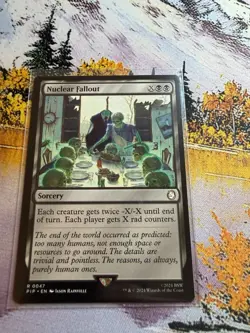 Nuclear Fallout [Universes Beyond Fallout] NM MTG - Image 1