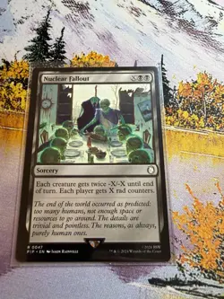 Nuclear Fallout [Universes Beyond Fallout] NM MTG - Image 2