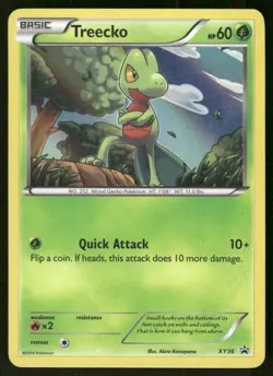 Pokemon Tcg Treecko #XY36 Pokemon Promo MP - Image 1