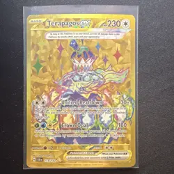 Terapagos ex 173/142 NM Stellar Crown Hyper Rare Holo Pokemon - Image 1