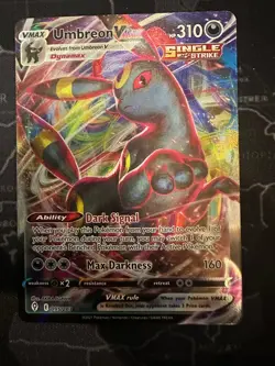 Pokemon TCG Umbreon Vmax Evolving Skies 095/203 Holo Ultra Rare - Image 2