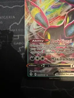 Pokemon TCG Umbreon Vmax Evolving Skies 095/203 Holo Ultra Rare - Image 5