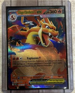Pokemon Mega Charizard Y EX Ascended Heroes 022/217 New in Sleeve and Top Loader - Image 1