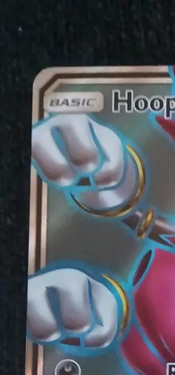 Hoopa GX FULL ART ULTRA RARE 166/181 Pokemon SM Team Up TCG Holo Never Played - Image 3